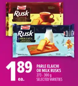 Metro PARLE ELAICHI OR MILK RUSKS offer