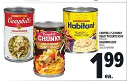 Metro CAMPBELL'S CHUNKY READY TO SERVE SOUP offer