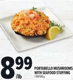 Metro PORTABELLO MUSHROOMS WITH SEAFOOD STUFFING offer