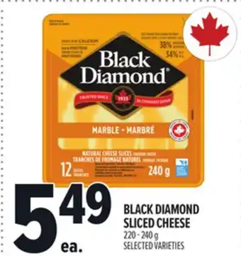 Metro BLACK DIAMOND SLICED CHEESE offer