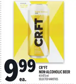 Metro CR*FT NON-ALCOHOLIC BEER offer