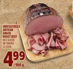 Metro IRRESISTIBLES ARTISAN ANGUS ROAST BEEF offer