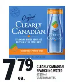Metro CLEARLY CANADIAN SPARKLING WATER offer