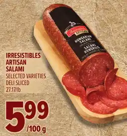Metro IRRESISTIBLES ARTISAN SALAMI offer