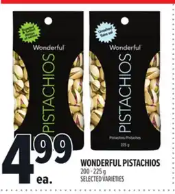 Metro WONDERFUL PISTACHIOS offer
