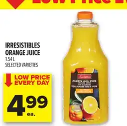 Metro IRRESISTIBLES ORANGE JUICE offer