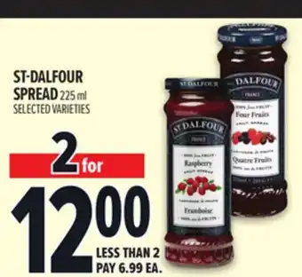 Metro ST-DALFOUR SPREAD offer