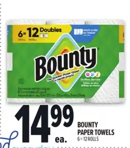 Metro BOUNTY PAPER TOWELS offer