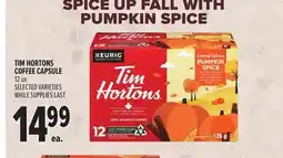 Metro TIM HORTONS COFFEE CAPSULE offer