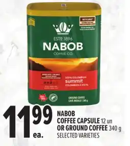 Metro NABOB COFFEE CAPSULE offer