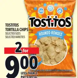 Metro TOSTITOS TORTILLA CHIPS offer