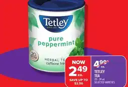 Metro TETLEY TEA offer