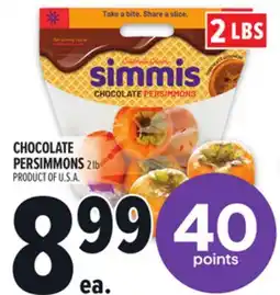 Metro CHOCOLATE PERSIMMONS offer