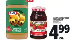 Metro KRAFT PEANUT BUTTER OR SMUCKER'S JAM offer