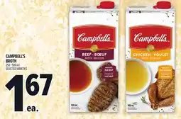 Metro CAMPBELL'S BROTH offer
