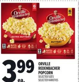 Metro ORVILLE REDENBACHER POPCORN offer