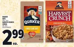 Metro QUAKER OATS offer