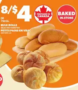 Independent Grocer BULK ROLLS offer