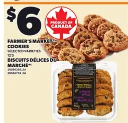 Independent Grocer FARMER'S MARKET COOKIES BISCUITS DÉLICES DU MARCHÉMC offer