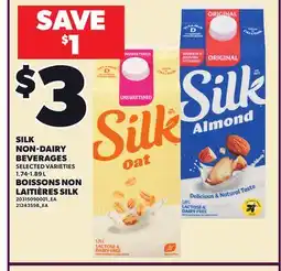 Independent Grocer SILK NON-DAIRY BEVERAGES, 1.74-1.89 L offer