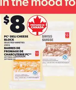 Independent Grocer PC DELI CHEESE BLOCK, 250 G offer
