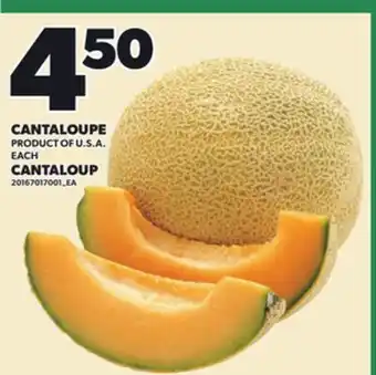 Independent Grocer CANTALOUPE offer