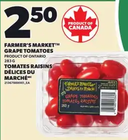 Independent Grocer FARMER'S MARKET GRAPE TOMATOES, 283 G offer