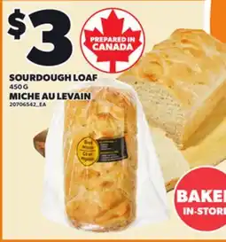Independent Grocer SOURDOUGH LOAF, 450 G offer