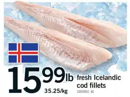 Fortinos FRESH ICELANDIC COD FILLETS offer