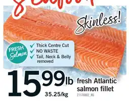 Fortinos FRESH ATLANTIC SALMON FILLET offer