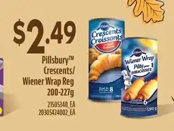 Fortinos PILLSBURY CRESCENTS/WIENER WRAP REG, 200-227G offer