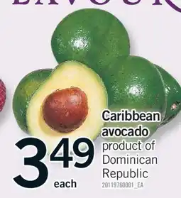 Fortinos CARIBBEAN AVOCADO offer