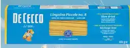 Fortinos DECECCO LINGUINE PICCOLE, (454 G) offer