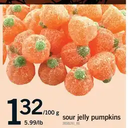 Fortinos SOUR JELLY PUMPKINS offer