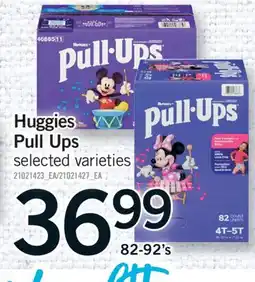 Fortinos HUGGIES PULL UPS, 82-92'S offer