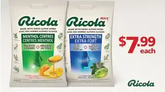 Fortinos RICOLA offer