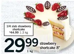 Fortinos STRAWBERRY SHORTCAKE 8, 1 kg offer