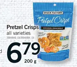 Fortinos PRETZEL CRISPS, 200 g offer