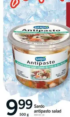 Fortinos SARDO ANTIPASTO SALAD, 500 G offer