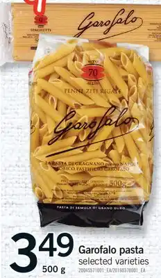 Fortinos GAROFALO PASTA, 500 G offer