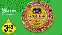 Food Basics DIVYA PEANUT CHIKKI offer