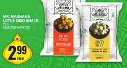 Food Basics MR. MAKHANA LOTUS SEED SNACK offer