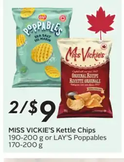 Sobeys MISS VICKIE'S Kettle Chips offer