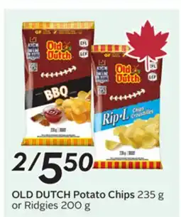 Sobeys OLD DUTCH Potato Chips offer