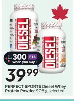 Sobeys PERFECT SPORTS Diesel Whey Protein Powder offer