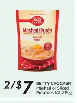 Sobeys BETTY CROCKER Mashed or Sliced Potatoes offer