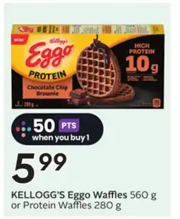 Sobeys KELLOGG'S Eggo Waffles offer