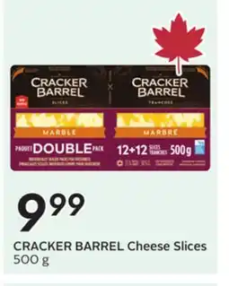 Sobeys CRACKER BARREL Cheese Slices offer