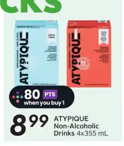 Sobeys ATYPIQUE Non-Alcoholic Drinks offer