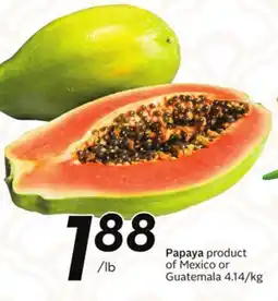 Sobeys Papaya offer